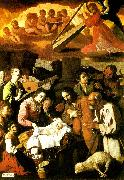 Francisco de Zurbaran the shepherds, worship Sweden oil painting artist